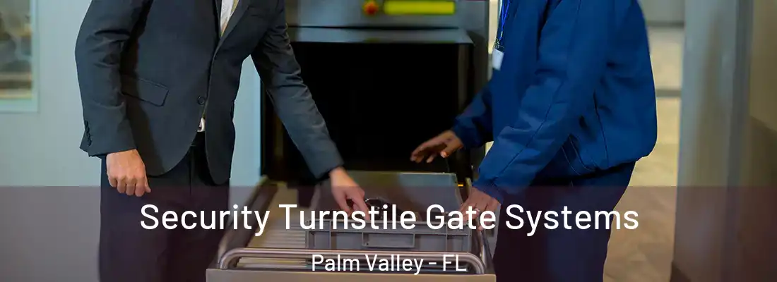  Security Turnstile Gate Systems Palm Valley - FL